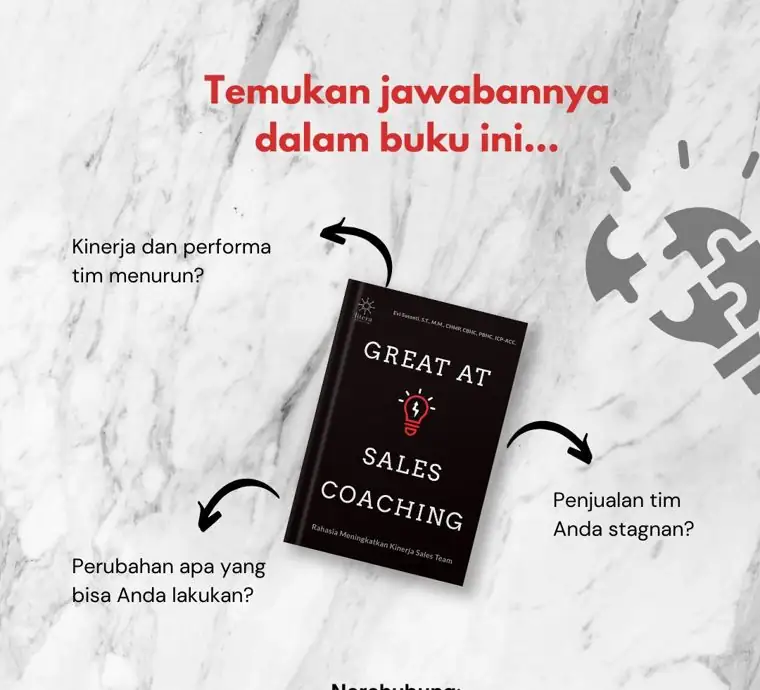 Buku Great at Sales Coaching