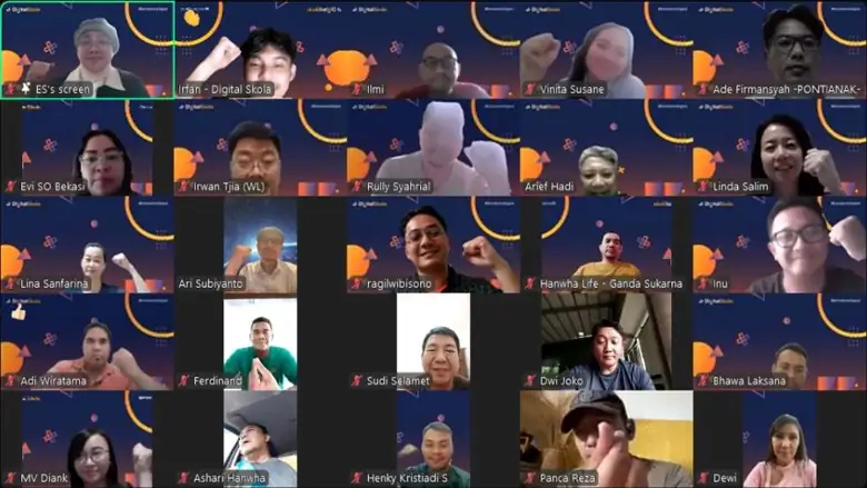 Kelas online bersama Digital Skola