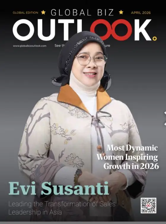 Sampul Global Biz Outlook April 2026 — Evi Susanti
